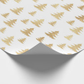Wunderschönes Weihnachts-Gold-Musterpapier Geschenkpapier (Ecke)