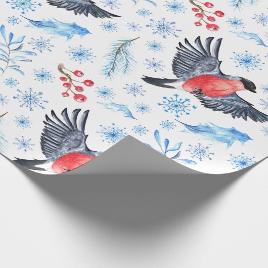 Wunderschönes Weihnachtsgeburtspapier Geschenkpapier (Ecke)