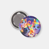 Wunderschönes Weihnachtsglühen Magnet (Vorderseite/Rückseite)