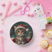 Wunderschönes Weihnachtsglühen Pappteller (Party)