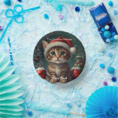 Wunderschönes Weihnachtsglühen Pappteller (Party)