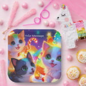 Wunderschönes Weihnachtsglühen Pappteller (Party)