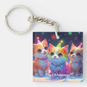 Wunderschönes Weihnachtsglühen Schlüsselanhänger (Vorderseite)