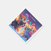 Wunderschönes Weihnachtsglühen Serviette (Ecke)