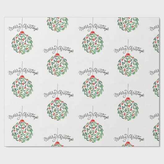 Wunderschönes Weihnachtspapier Geschenkpapier (Flach)