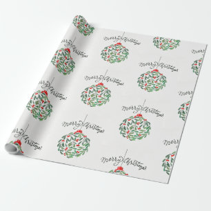Wunderschönes Weihnachtspapier Geschenkpapier