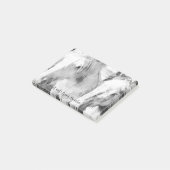 Wunderschönes Weiße Pferd Personalisiert Post-it Klebezettel (angewinkelt)