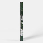 Wunderschönes weißes tropisches Blume iPad Case iPhone Hülle (Rechte Seite)