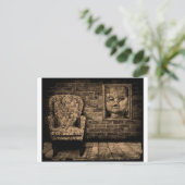 Wunderschönes Zimmer. Postkarte (Stehend Vorderseite)