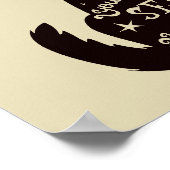 Wunderschönes Zitat-Poster "Freunde sind wie Stern Poster (Ecke)