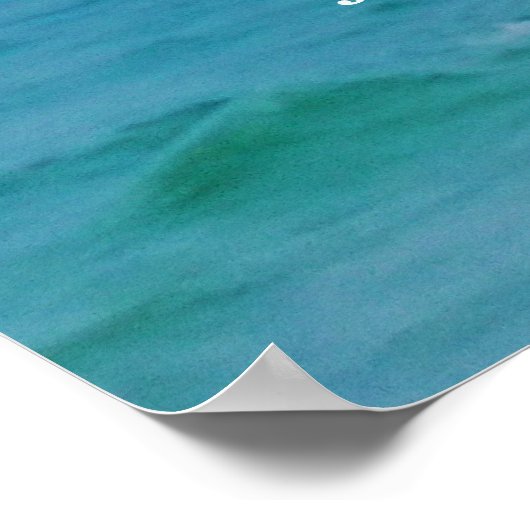 WUNDERSCHÖNHEIT POSTER (Ecke)