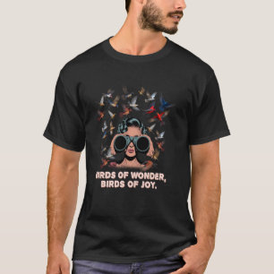 Wundervögel Vögel der Freude Lustiger Humor Vogel  T-Shirt