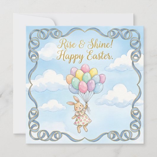 Wundervolle Frohe Ostern Grüße Karte (Vorderseite)