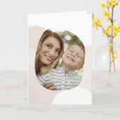 Wundervolle Mutter - Minimalistische Foto-Mutterta Karte (Gelbe Blume)