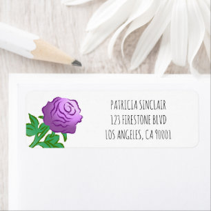 Wundervolle violette Rose