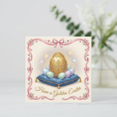 Wundervoller Frohe Ostern Gruß Karte (Stehend Vorderseite)