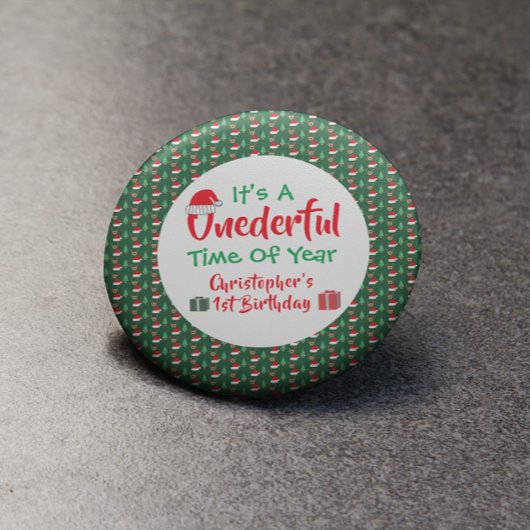 Wundervolles 1. Jubiläum Button