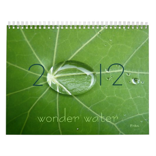 Wunderwasser 2020 kalender (Titelbild)
