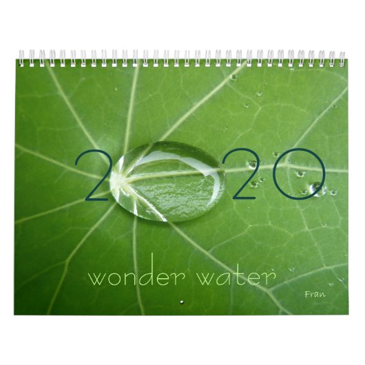 Wunderwasser 2020 kalender (Titelbild)