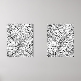 Wunderwellen: Ein farbiges Poster zum Entspannen Bilderwand Sets