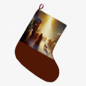 Wunderwunder 1 großer weihnachtsstrumpf (Vorderansicht (hängend))
