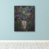 Wunderzeit drei leinwanddruck (Insitu (Holzboden))