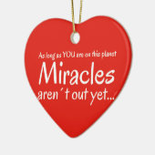 Wunderziffer in rot und weiß keramikornament (Links)