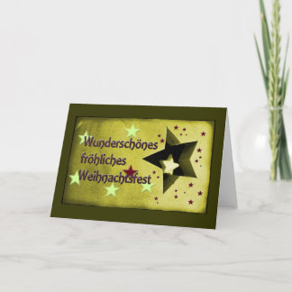 Wundeschönes fröhliches Weihnachtsfest Feiertagskarte