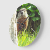 Wundhockuhr Große Wanduhr (Winkel)