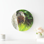 Wundhockuhr Große Wanduhr (Zuhause)