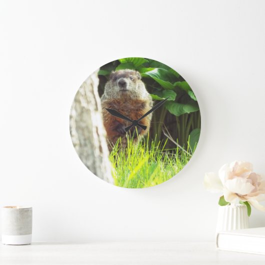 Wundhockuhr Große Wanduhr (Zuhause)