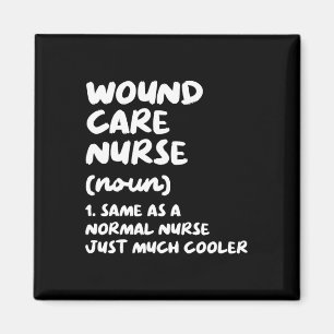 Wundpflege - Definition Funny Nurse Magnet