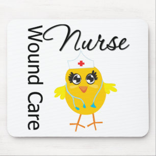 Wundpflege Krankenschwester Chick v1 Mousepad