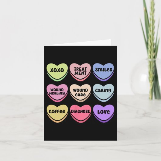 Wundpflege Valentine Heart Wound Nur Karte (Vorderseite)