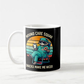 Wundpflegekrankenschwester Lustige Snacks Machen N Kaffeetasse