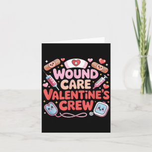 Wundversorgung Valentins Crew Krankenschwester Her Karte