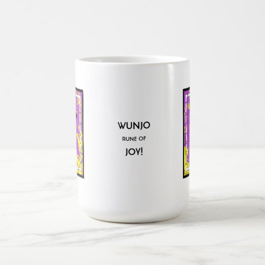 Wunjo Rune Tasse - Joy! (Mittel)