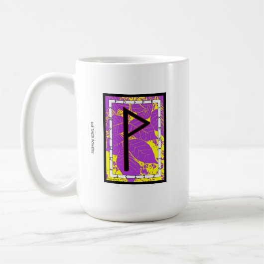 Wunjo Rune Tasse - Joy! (Links)
