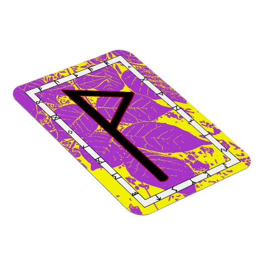 Wunjo Viking Rune Magnet - Joy! (Rechte Seite)