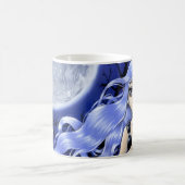 Wunsch auf der Mond-Tasse Kaffeetasse (Mittel)