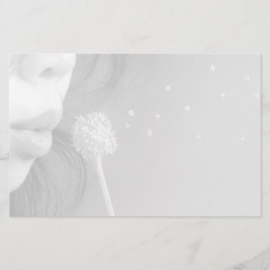 Wunsch Briefpapier (Vorderseite)