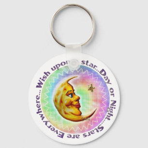 Wunsch des Mond-Schlüsselanhängers Schlüsselanhänger