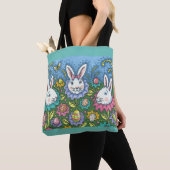 WUNSCH EASTER EGG GARTEN, BUNNY RABBIT BLUME TASCHE (Von Nahem)