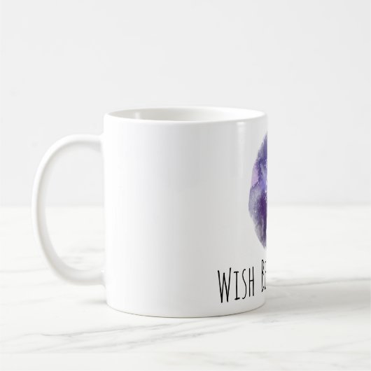 *~* WUNSCH GLAUBEN dem kosmischen VERTRAUEN Kaffeetasse (Links)