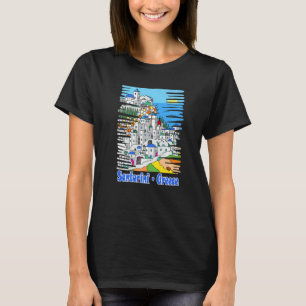 Wunsch Griechenlands nach einer Reise nach Santori T-Shirt