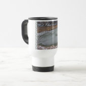 Wunsch I hatte eine Fluss-Tasse - Oxley Sammlung Reisebecher (Vorderseite Links)