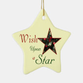 Wunsch nach einer Stern-Verzierung Keramikornament (Rechts)