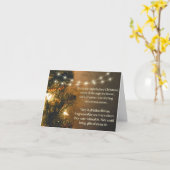 Wunsch nach sauberer Luft Karte (Gelbe Blume)