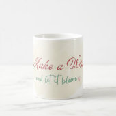 Wunsch-Tasse | Florales Geburtstagsgeschenk Kaffeetasse (Mittel)