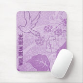 Wunsch. Traum. Glauben Sie Mousepad (Mit Mouse)